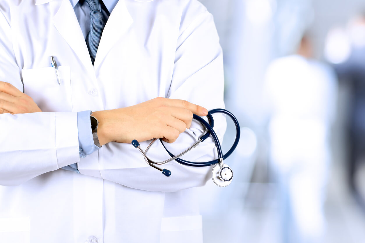 Male healthcare professional symbolizing effective dental practice marketing tips that work to attract and retain patients.
